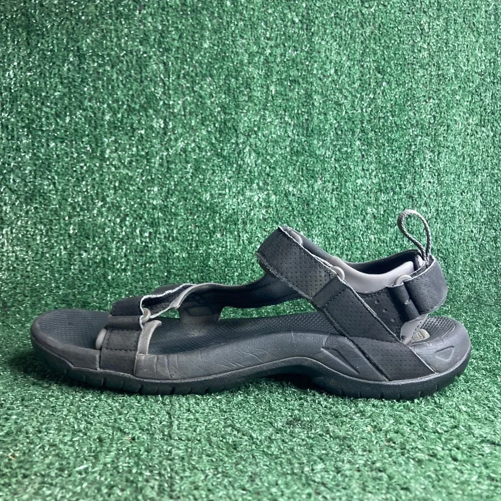 Teva Minam River Adjustable Strap Hiking Sport Athletic Sandals Black Mens Sz 9‎